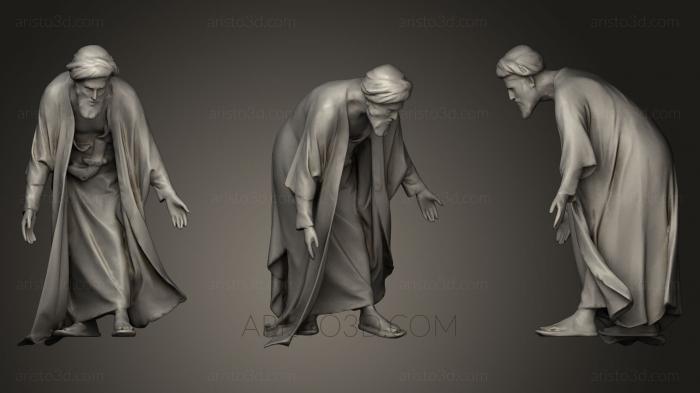 Figurines of people (STKH_0049) 3D model for CNC machine
